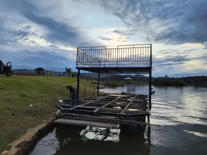 doc aprovado Casa Flutuante Chalana Barco Tubuloes 4,5 X 10 Metros tripulacao 25 mais 01