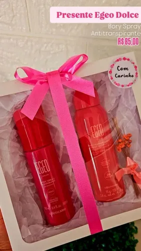 Presentes feminino natura, o Boticário e Eudora