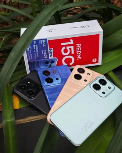 Celular Redmi 15c 128GB 4RAM Novo Lacrado Capinha Pelicula Entregamos Gratis