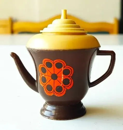 Brinquedo Vintage - Jarrinha para Bonecas (Jogo de Chá Cozinha) - Marca Mimo (Anos 70)