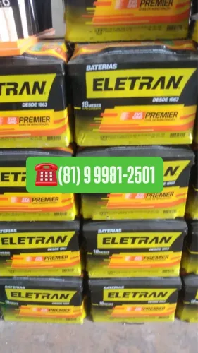Bateria de carro eletran a partir 250,00 todas as amperagens 