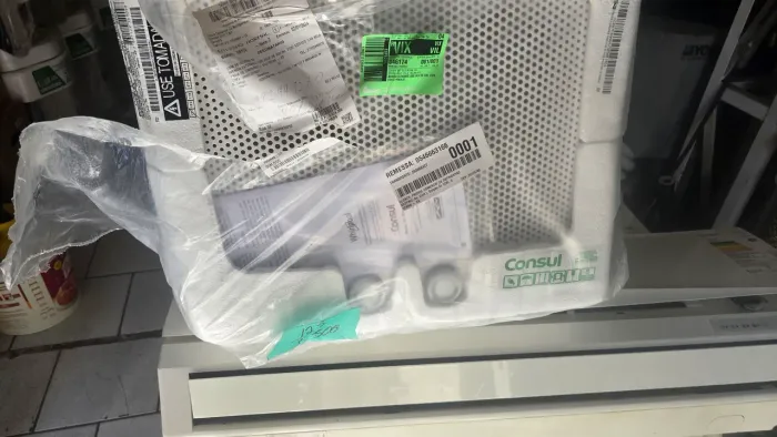 ar condicionado 127 7.500 btus novo 