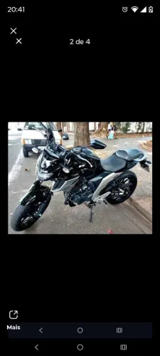 Moto Fazer 250 cc vende ou troca