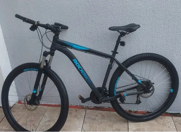 Bicicleta de Mountain Bike Aro 29 St100ms Rockrider 21 marchas quadro 19