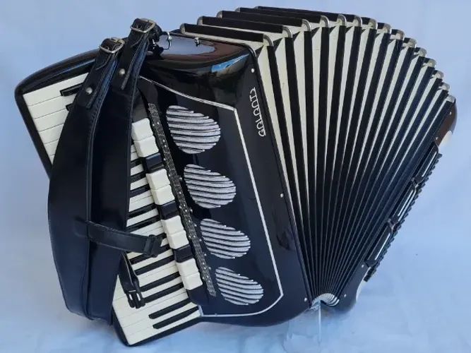 Acordeon 120 Baixos Galanti Polifônica Linda