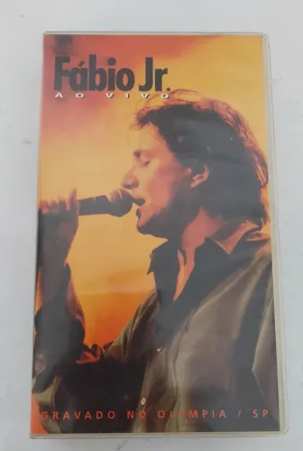 LEIA Fita VHS Fábio Jr. Olympia São Paulo 1997 Conservada