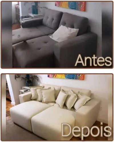 Reformas de estofados sofá retrátil 2 lugares