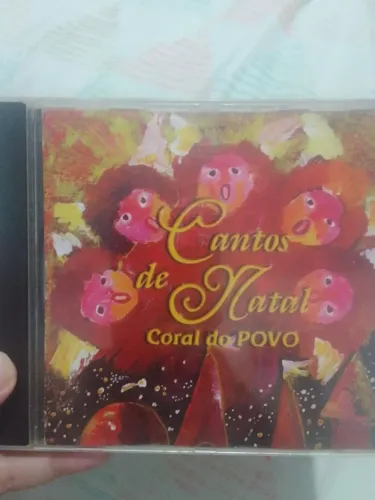 Cd cantos de natal coral do povo usado