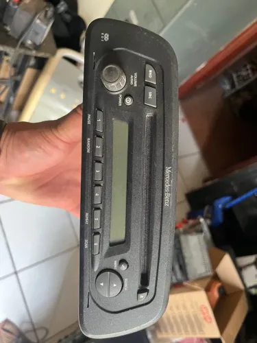 Rádio antigo Mercedes bens sem teste 