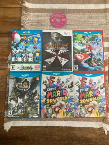 Jogos Originais Nintendo Wii/WiiU com manual/panfleto a partir de R$80 (envio OLX PAY)