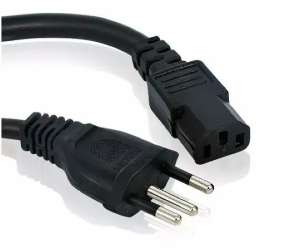 Cabo de Energia para Computador MD9 Tripolar 1,5m - Novo