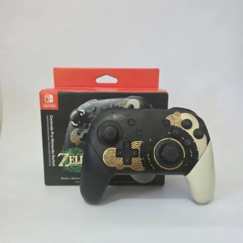 Pro controller nintendo switch edição tears of the kingdom