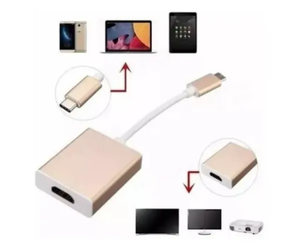 ADAPTADOR USB TIPO C 3.1 PARA HDMI LELONG LE-5550