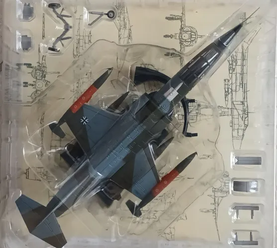 Miniatura Aviões de Combate Lockheed F-104G Starfighter  - 1:72 - Deagostini