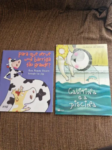 Livros Infantis: Para que serve uma barriga tão grande? + Catarina e a Piscina