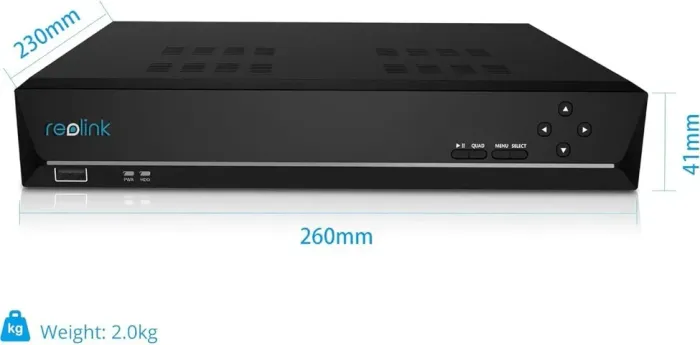 NVR Reolink de 8 Canais RLN8-410 - Novo com caixa lacrada