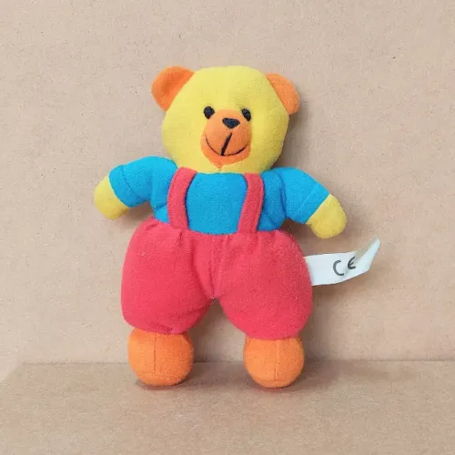 brinquedo - pelúcia urso colorido (usada)
