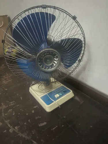 Ventilador antigo para decoração