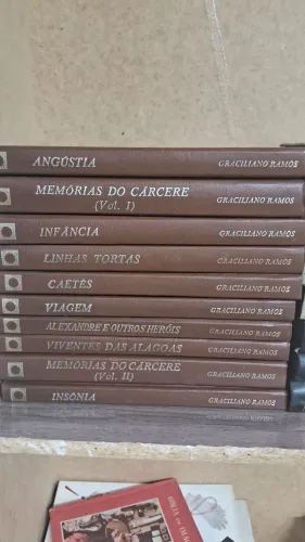 coleção clássica de obras de Graciliano Ramos publicada pela Livraria Martins Editora.