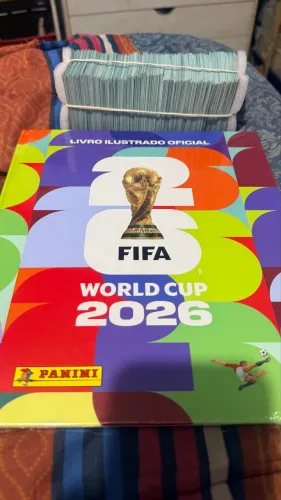 Álbum copa do mundo 2026 completo 