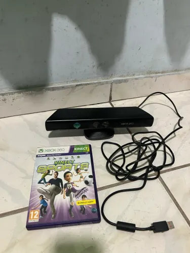 VENDO KINECT + KINECT SPORT MÍDIA FÍSICA XBOX 360 (SEMI NOVO)