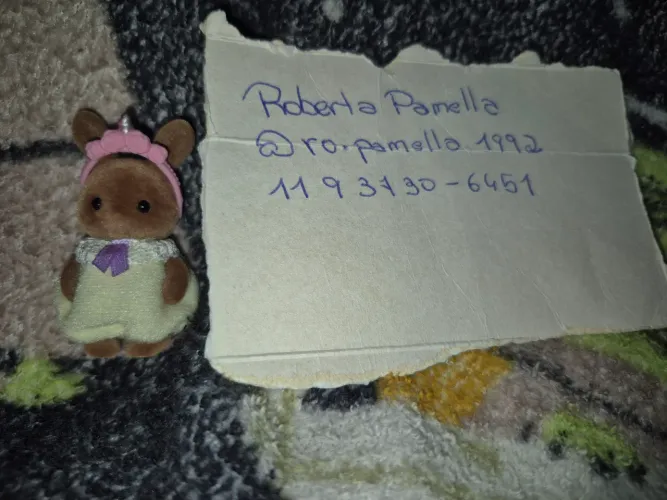 Sylvanian Families bebê coelhinha marrom
