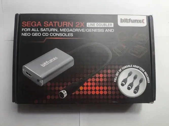 Cabo Adaptador Hdmi Para Saturn/Mega Drive/Neo Geo Bitfunx Original