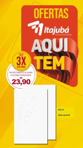 REVESTIMENTO B 34X60 ALECRIM FORMIGRES