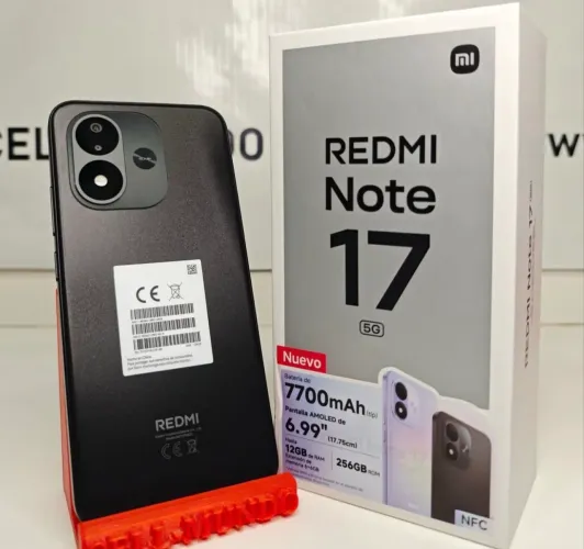Redmi Note 17 5G 256/6 NFC NOVO LACRADO Entregamos 