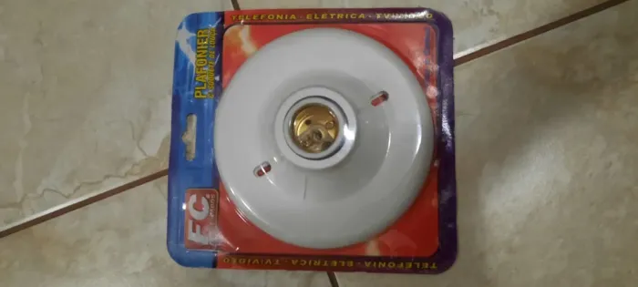 Kit 16 Bocal de Lâmpada Moderno Fácil Instalação E27