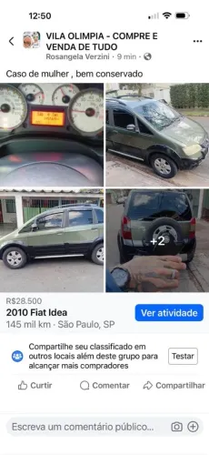Fiat Idea Advent./ Adv.locker 1.8 MPI Flex 5P 2010