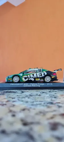 Peugeot 408 Stock Car Felipe Fraga Miniatura 1:43