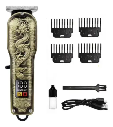 Máquina Profissional Dragão Altomex AL-2927 Cabelo/Barba/Pelo Com Display Digital - WZetta