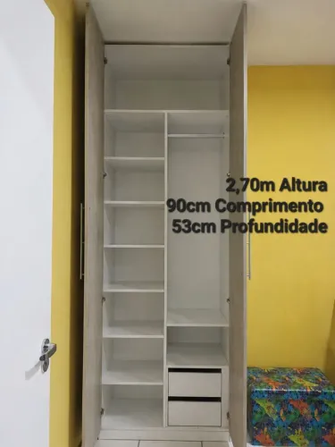 Roupeiro Solteiro Planejado