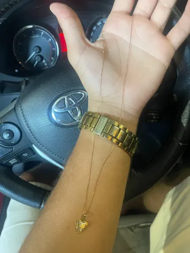Cordão feminino em ouro 18 k