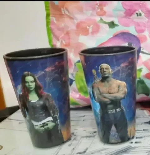 COLEÇÃO DE COPOS GUARDIÕES DA GALÁXIA