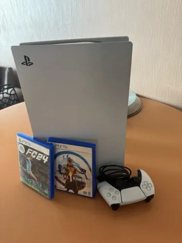 Vendo um PS5 em bom estado de uso , usado poucas vezes