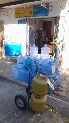 Galão vazio de água mineral 20lt