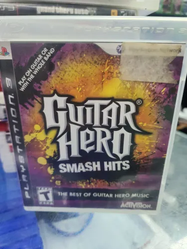 Não aceito ofertas Jogo para PS3 usado midia física Guitar Hero Smash Hits
