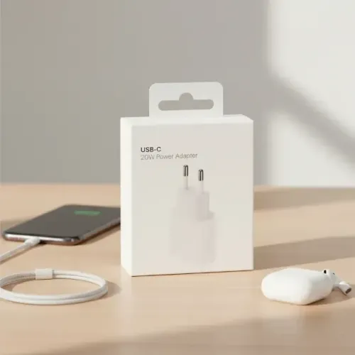 Fonte Apple Original Tipo-c Nova Lacrada.