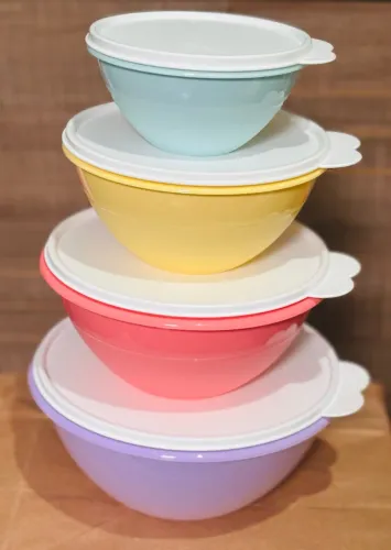 Kit tigelas maravilhosas Tupperware 4 peças 
