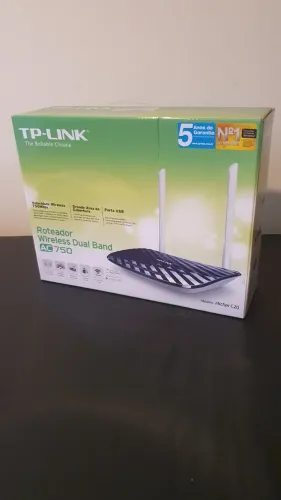 Roteador Tp-link Wireless Dual Band Ac 750 Archer C20