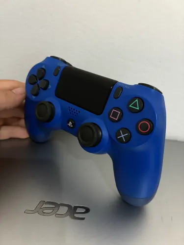 Controle de ps4 azul