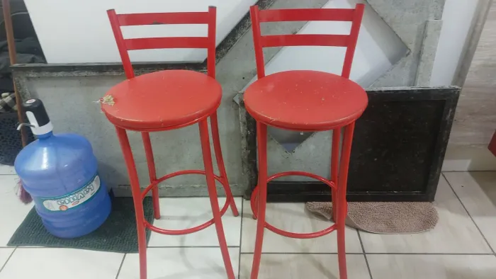 Cadeiras altas pra bancada