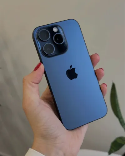 iPhone 15 pro azul 128 Gb garantia 6 meses 