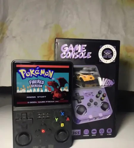 console portátil R36S + de 15.000 jogos