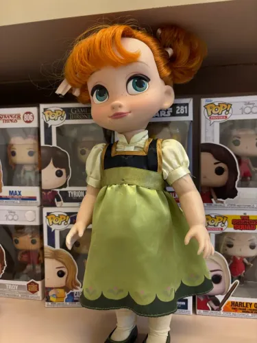 boneca princesa anna frozen animators collection, 40 cm, disney store usa