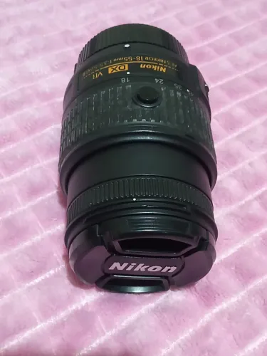lente fotográfica 18-55 nikon
