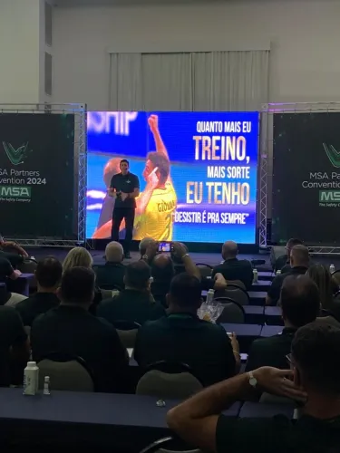 Painel de led 3X2 indoor p6 alta resolução