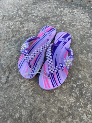 Chinelo Bordado Premium